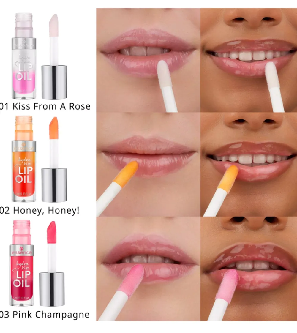 Aceite de labios Hydra Kiss - 03: Pink Champagne>essence New