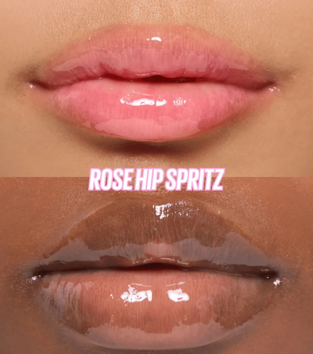 Aceite labial Juicy Glass - 01: Rose Hip Spritz>Kaja Hot