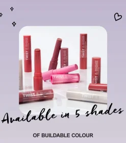 Aceite labial sólido con color Twist & Shine - Pinky Nude>Technic Cosmetics Outlet