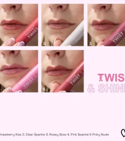 Aceite labial sólido con color Twist & Shine - Strawberry Kiss><noscript><img width=