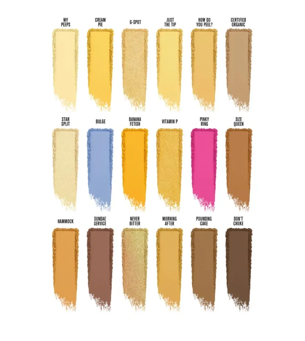 *Banana Fetish* - Paleta de sombras de ojos Artistry Banana Fetish>Jeffree Star Cosmetics New