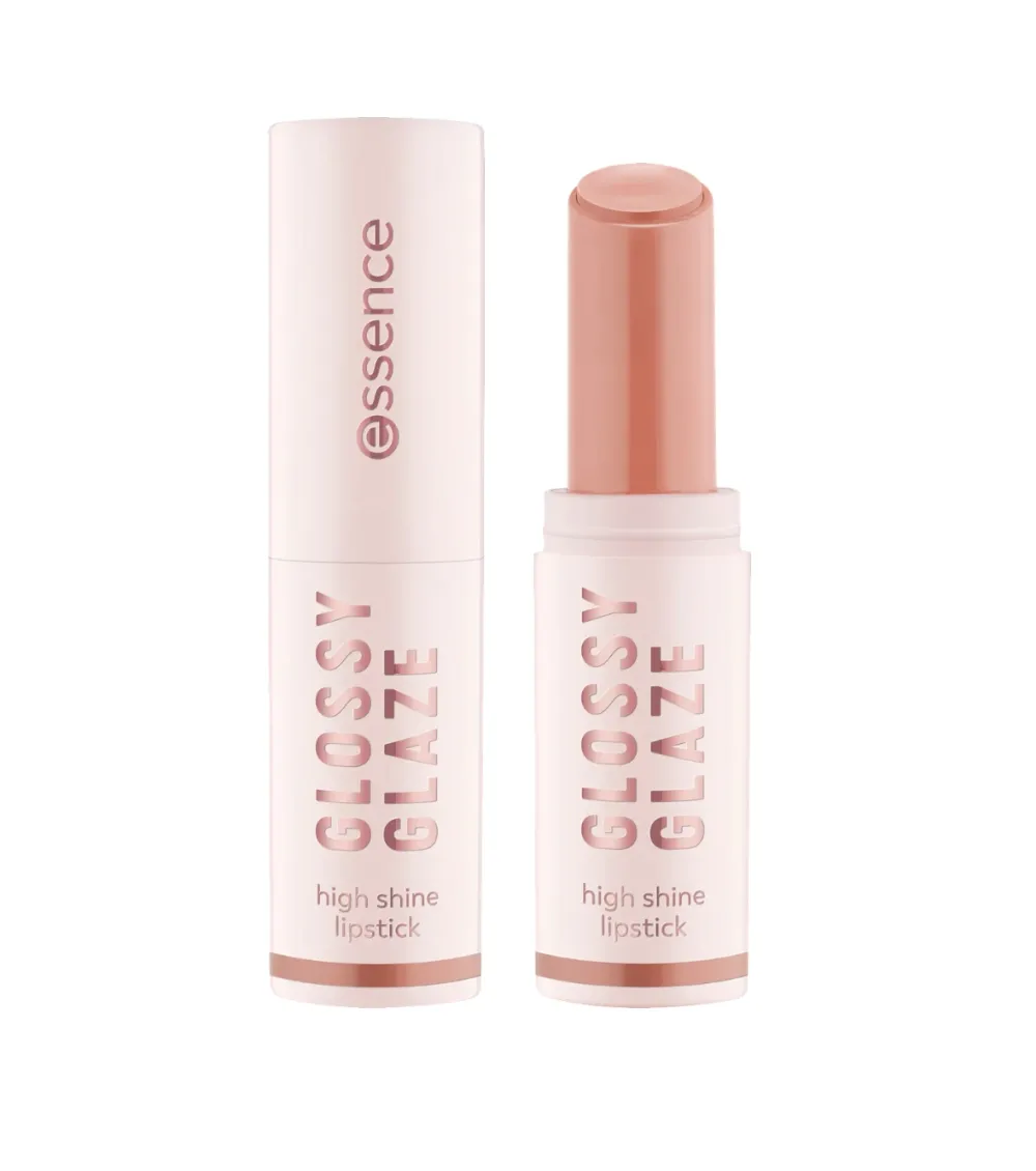 Barra de labios Glossy Glaze - 02: On Cloud Nude>essence Outlet