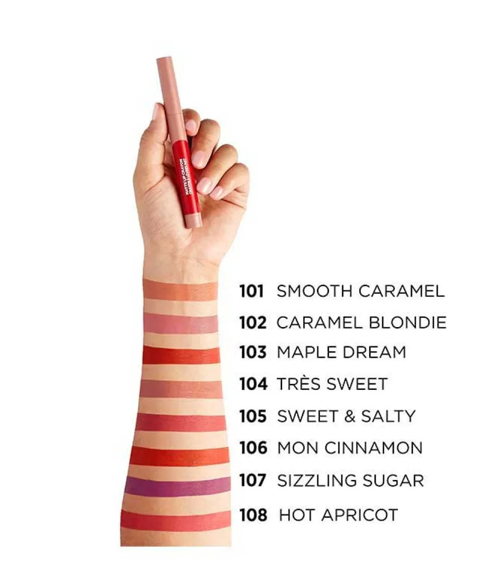 Barra de labios Matte Crayon - 110: Caramel Rebel>Loreal Paris Sale