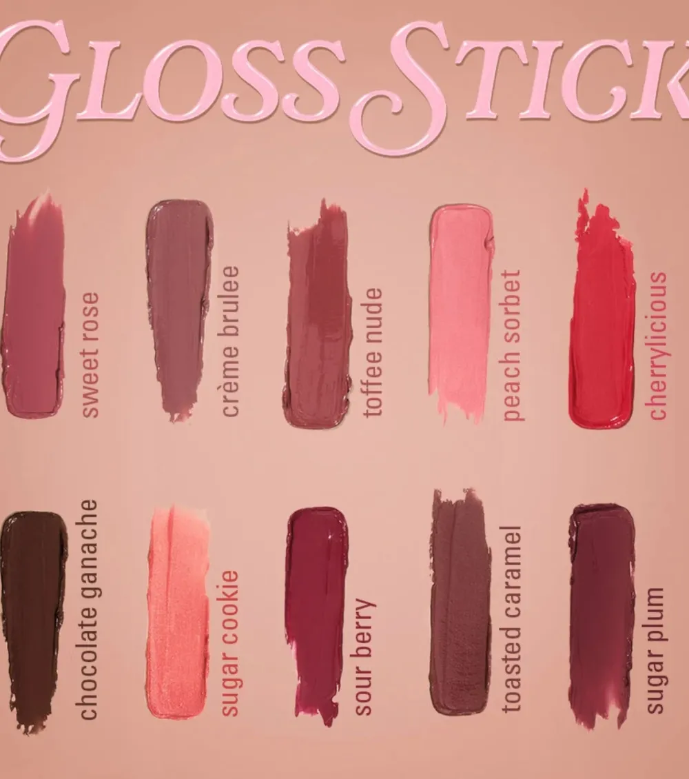 Barra de labios Pout Lip Gloss Stick - Shimmer Peach Sorbet Nude>Makeup Revolution Sale