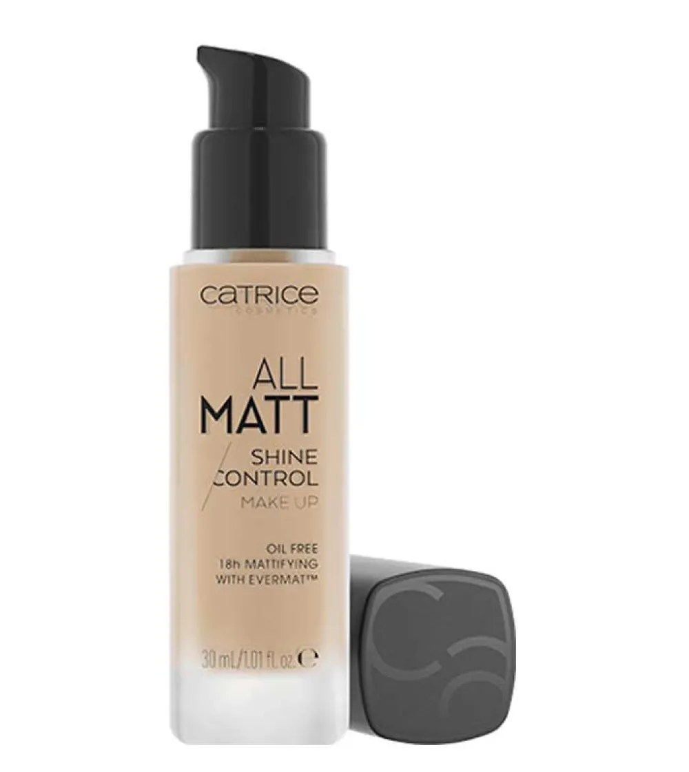Base de maquillaje All Matt Shine Control - 022N: Neutral Sand>Catrice Online