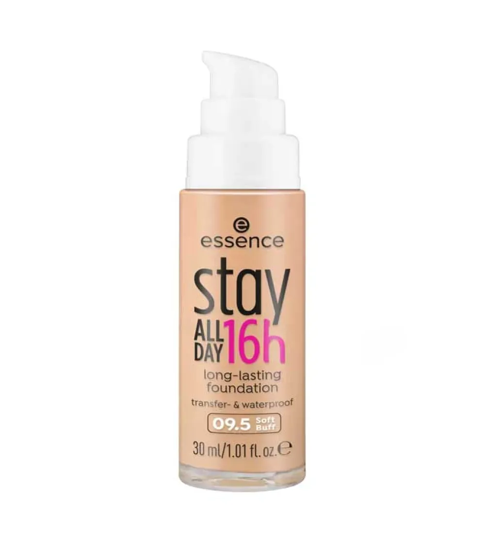 Base de maquillaje de larga duración Stay All Day 16h - 9.5: Soft Buff>essence Hot
