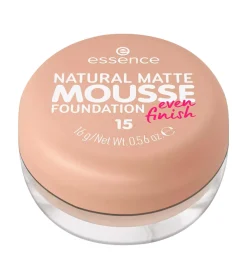 Base de maquillaje en mousse Natural Matte Mousse - 15>essence Clearance