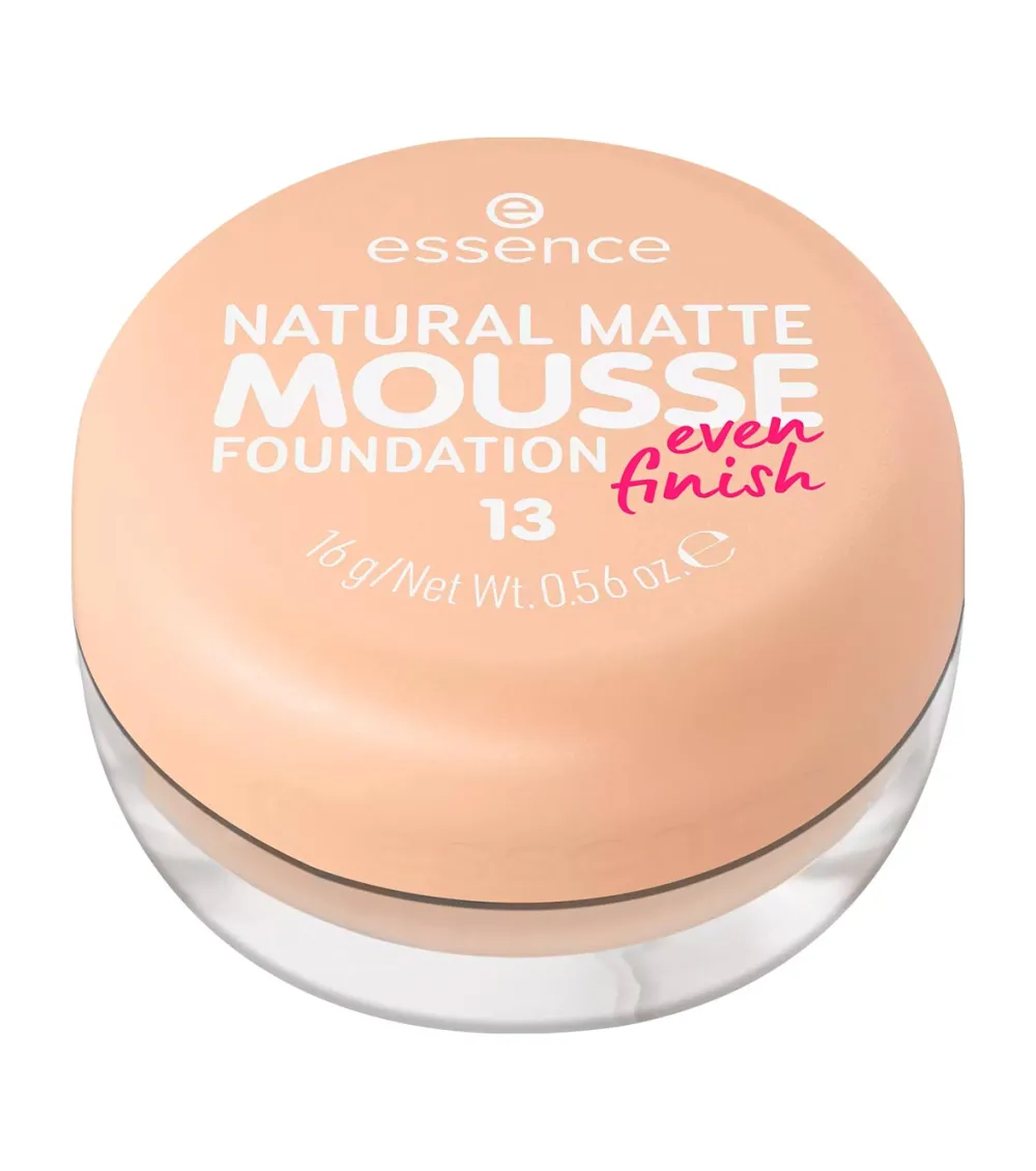 Base de maquillaje en mousse Natural Matte Mousse - 13>essence Outlet
