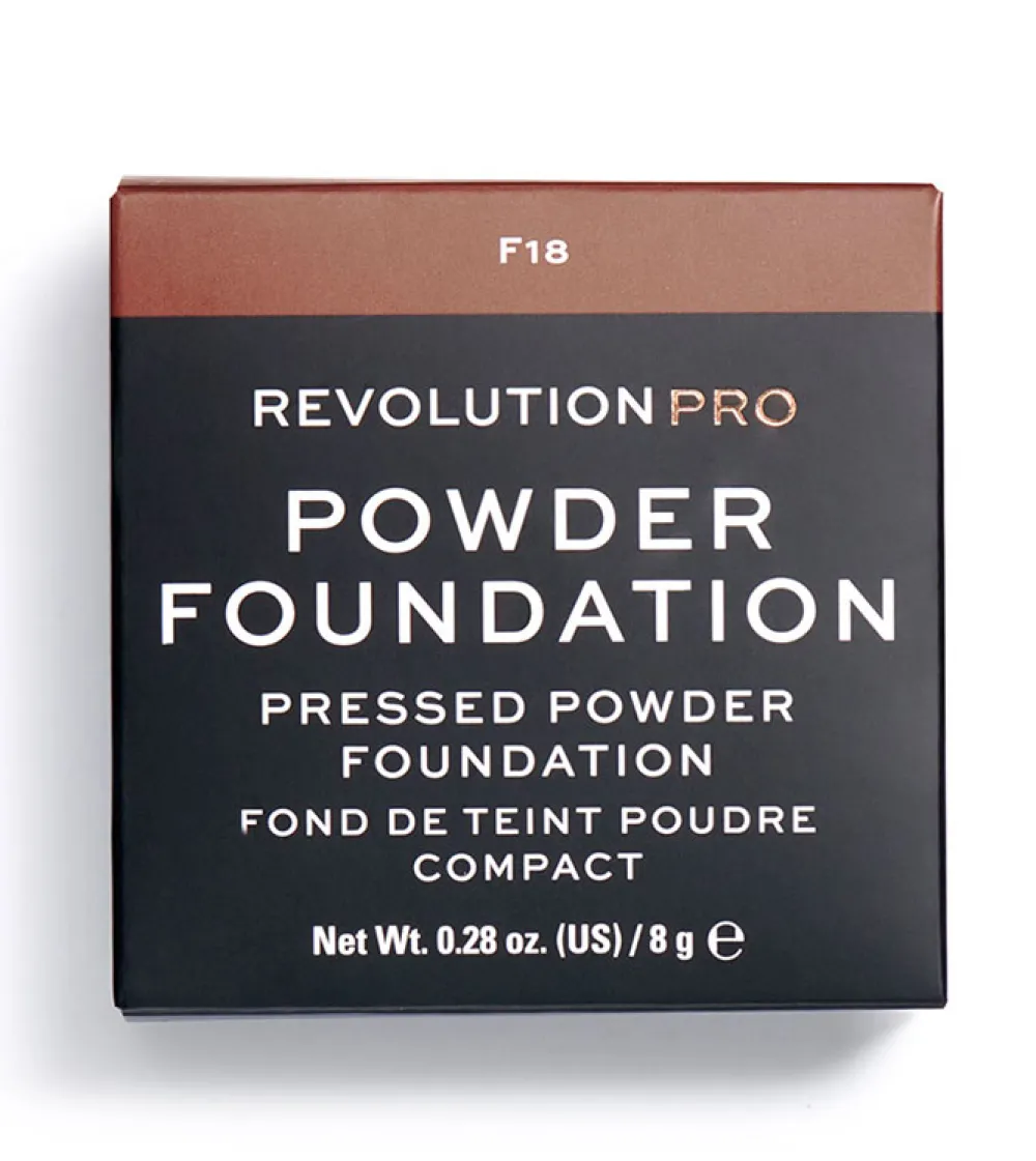 Base de maquillaje en polvo Pro Powder Foundation - F18>Revolution Pro Best