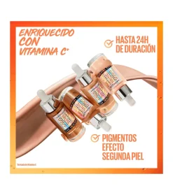 Base de maquillaje en sérum SuperStay 24H Skin Tint + Vitamina C - 66><noscript><img width=
