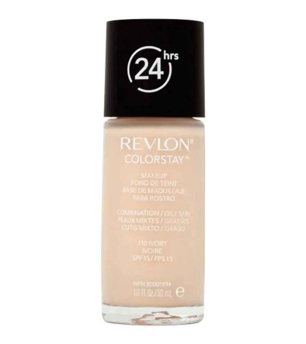 Base de Maquillaje fluida ColorStay para piel Mixta/Grasa SPF15 - 110 Ivory>Revlon