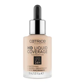 Base de maquillaje HD Liquid Coverage: 030 Sand Beige>Catrice Online