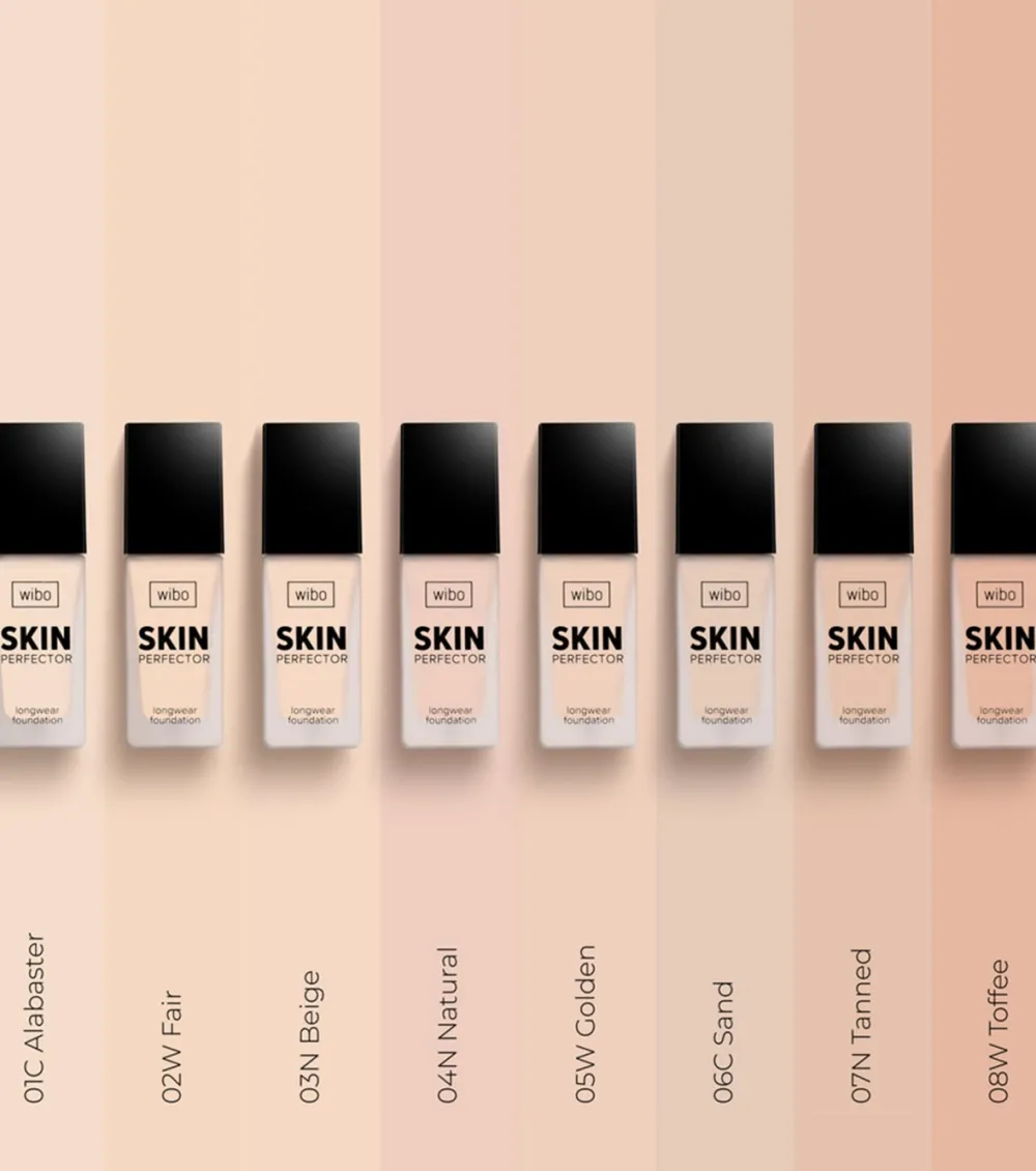 Base de maquillaje larga duración Skin Perfector - 1C: Alabaster>Wibo Hot