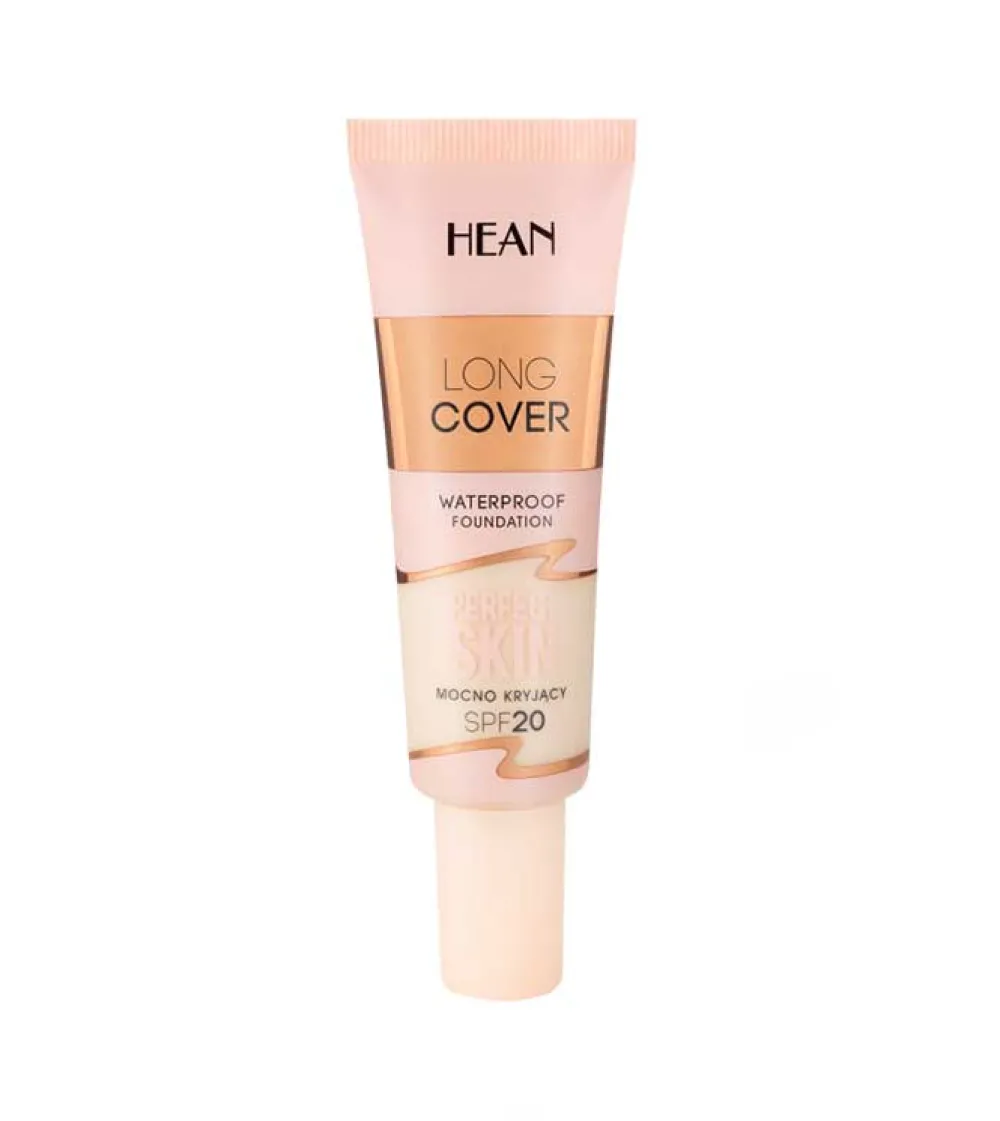 Base de maquillaje Long Cover Perfect Skin SPF20 - C01: Ivory>Hean Discount