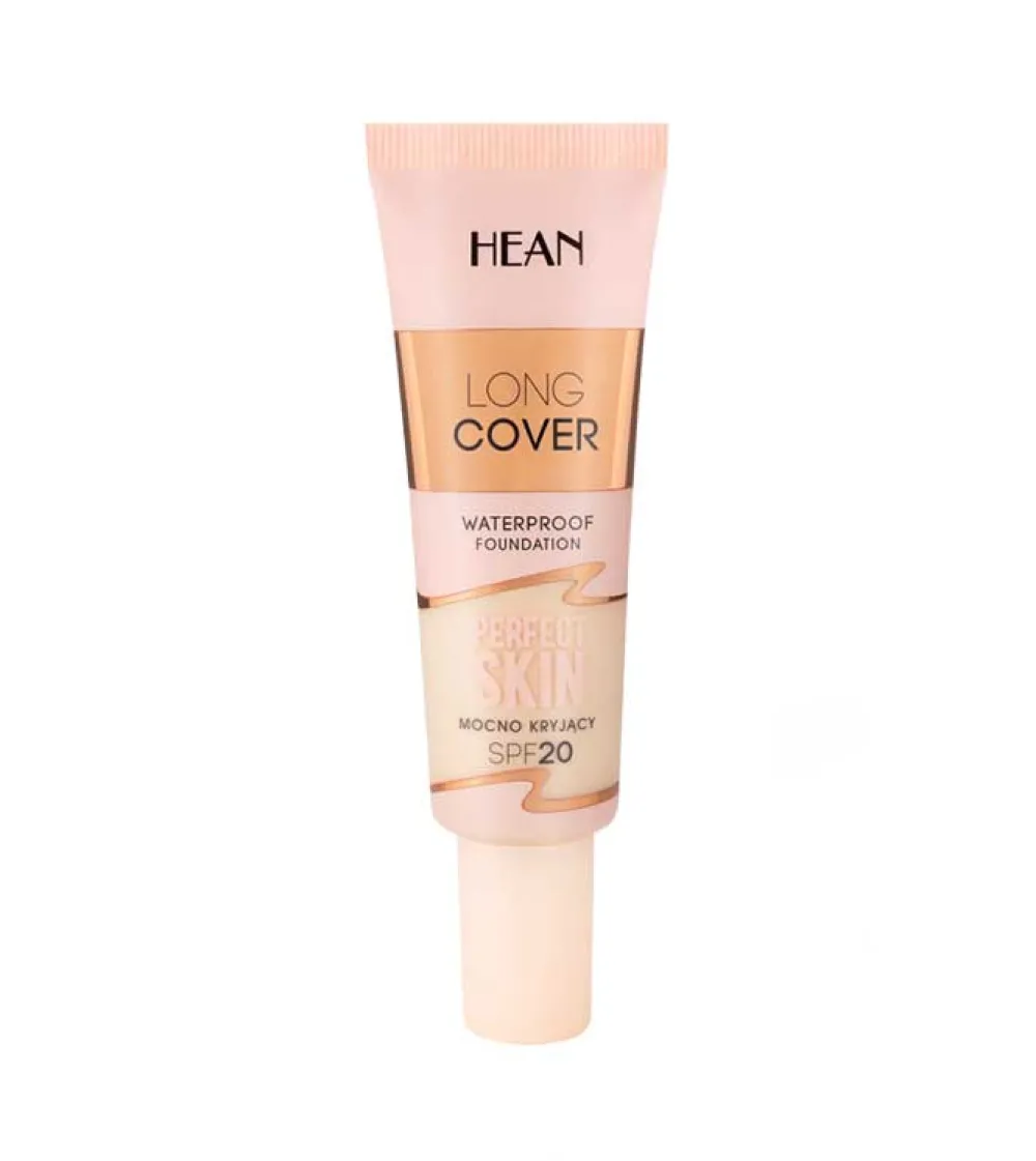 Base de maquillaje Long Cover Perfect Skin SPF20 - C04: Warm Beige>Hean Clearance