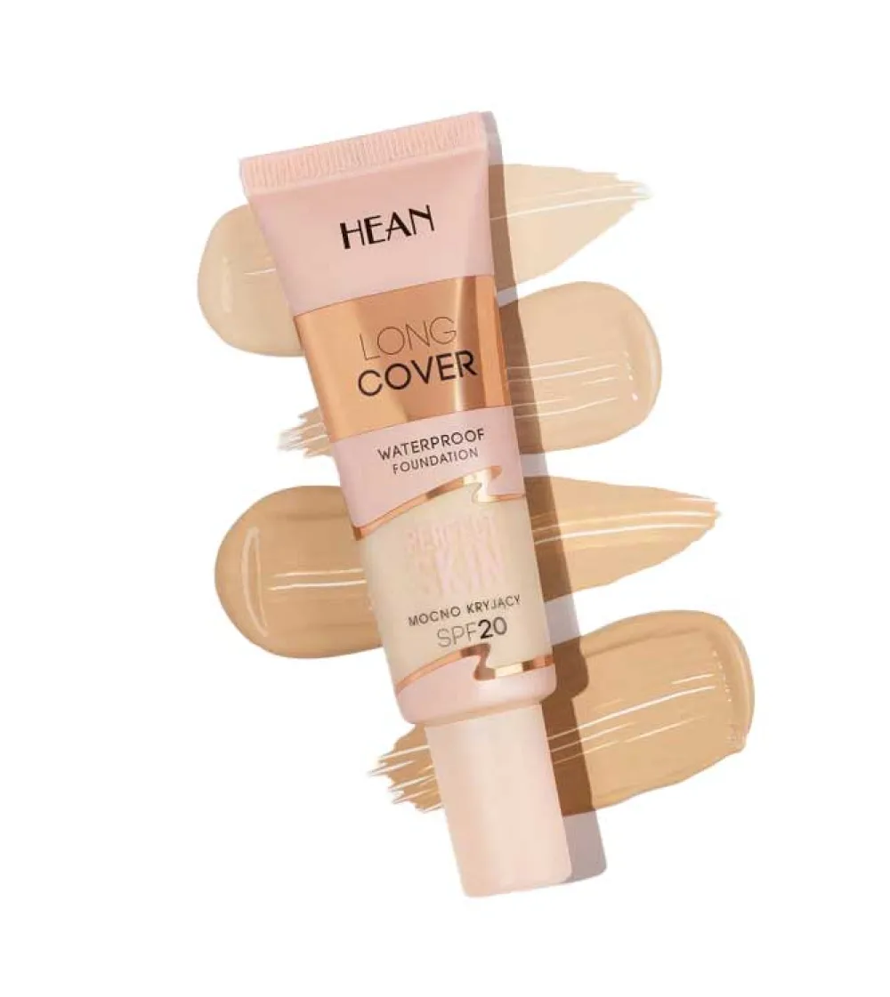 Base de maquillaje Long Cover Perfect Skin SPF20 - C04: Warm Beige>Hean Clearance