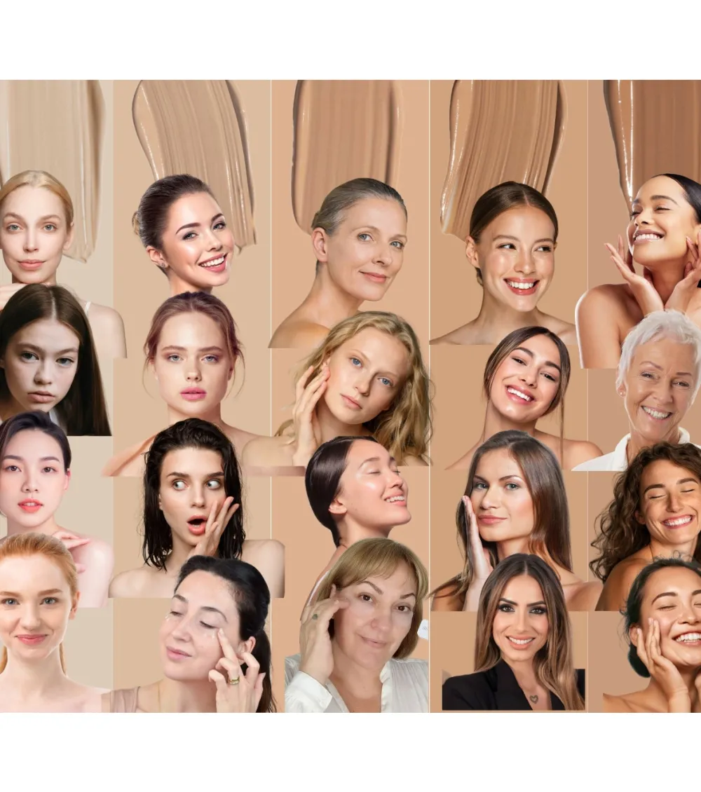 Base de maquillaje The Second Skin Serum Foundation - 01: Alice's Tone>Double S Beauty Hot