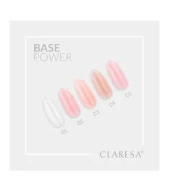 Base semipermanente Power - 01: Transparente>Claresa Sale