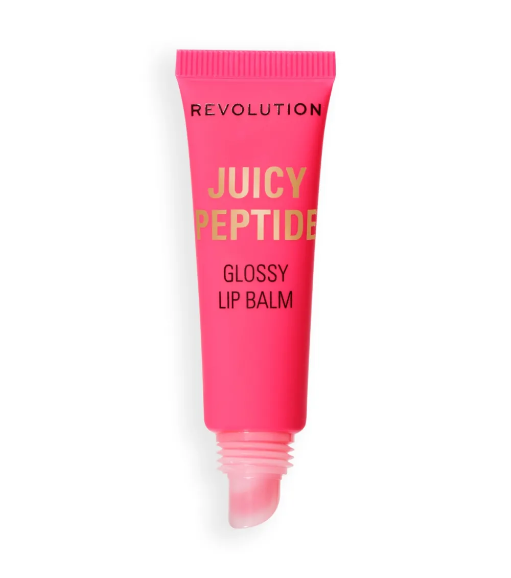 Bálsamo labial con brillo Juicy Peptide - Guava Rum Punch Coral>Makeup Revolution