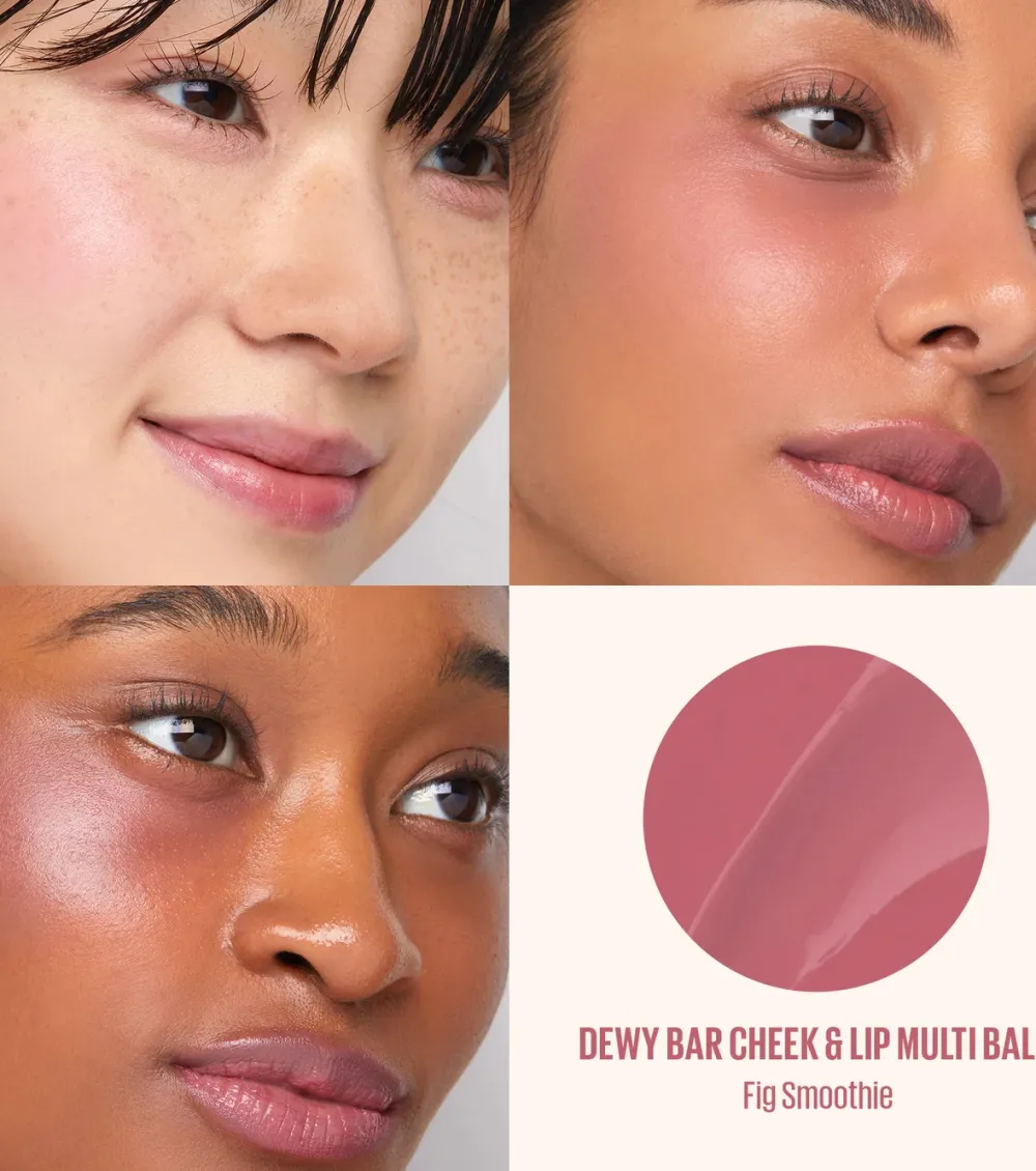 Bálsamo multi-stick para labios y mejillas Dewy Bar - Fig Smoothie>Kaja Best