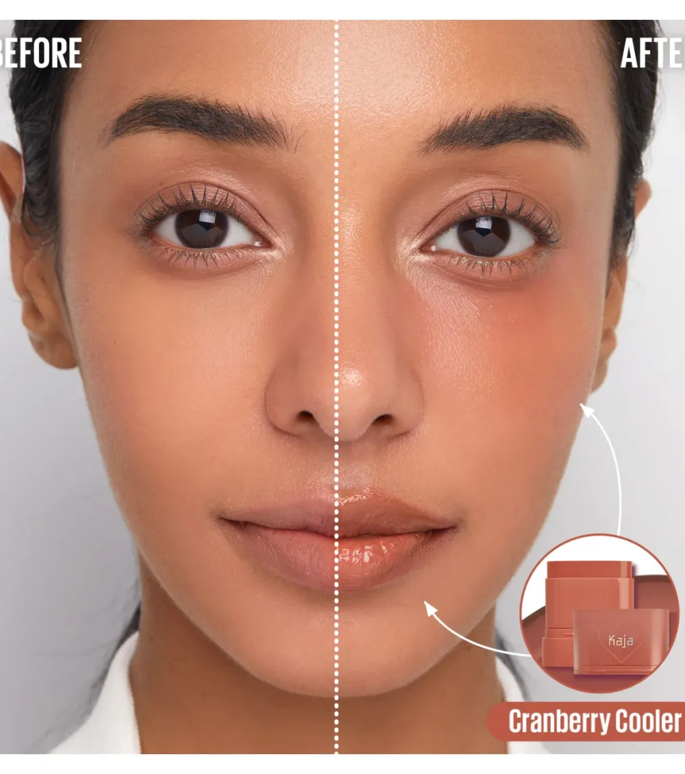Bálsamo multi-stick para labios y mejillas Dewy Bar - Cranberry Cooler>Kaja Best