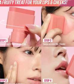 Bálsamo multi-stick para labios y mejillas Dewy Bar - Cranberry Cooler><noscript><img width=