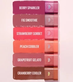 Bálsamo multi-stick para labios y mejillas Dewy Bar - Peach Cobbler><noscript><img width=
