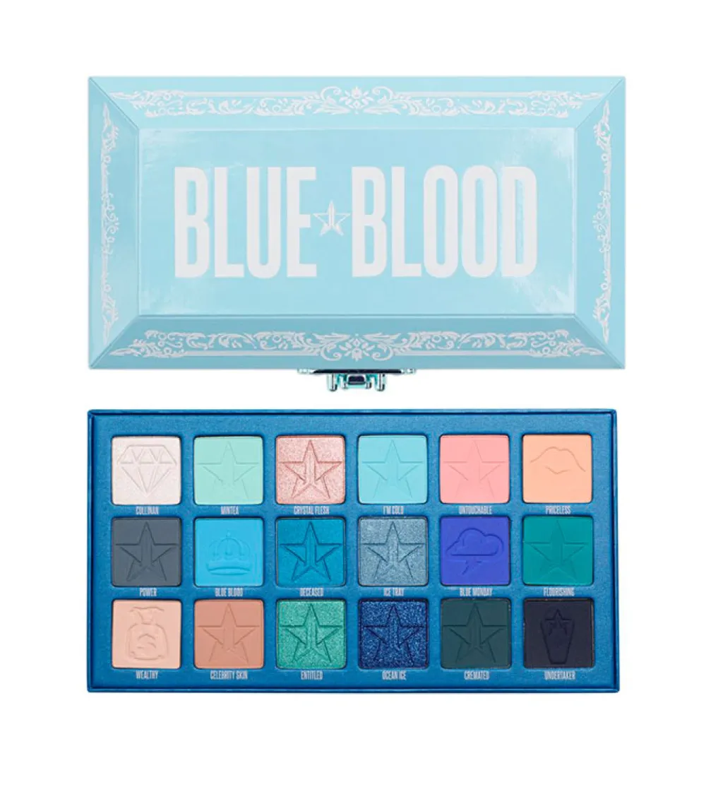 *Blue Blood Collection* - Paleta de Sombras de ojos - Blue Blood>Jeffree Star Cosmetics Outlet
