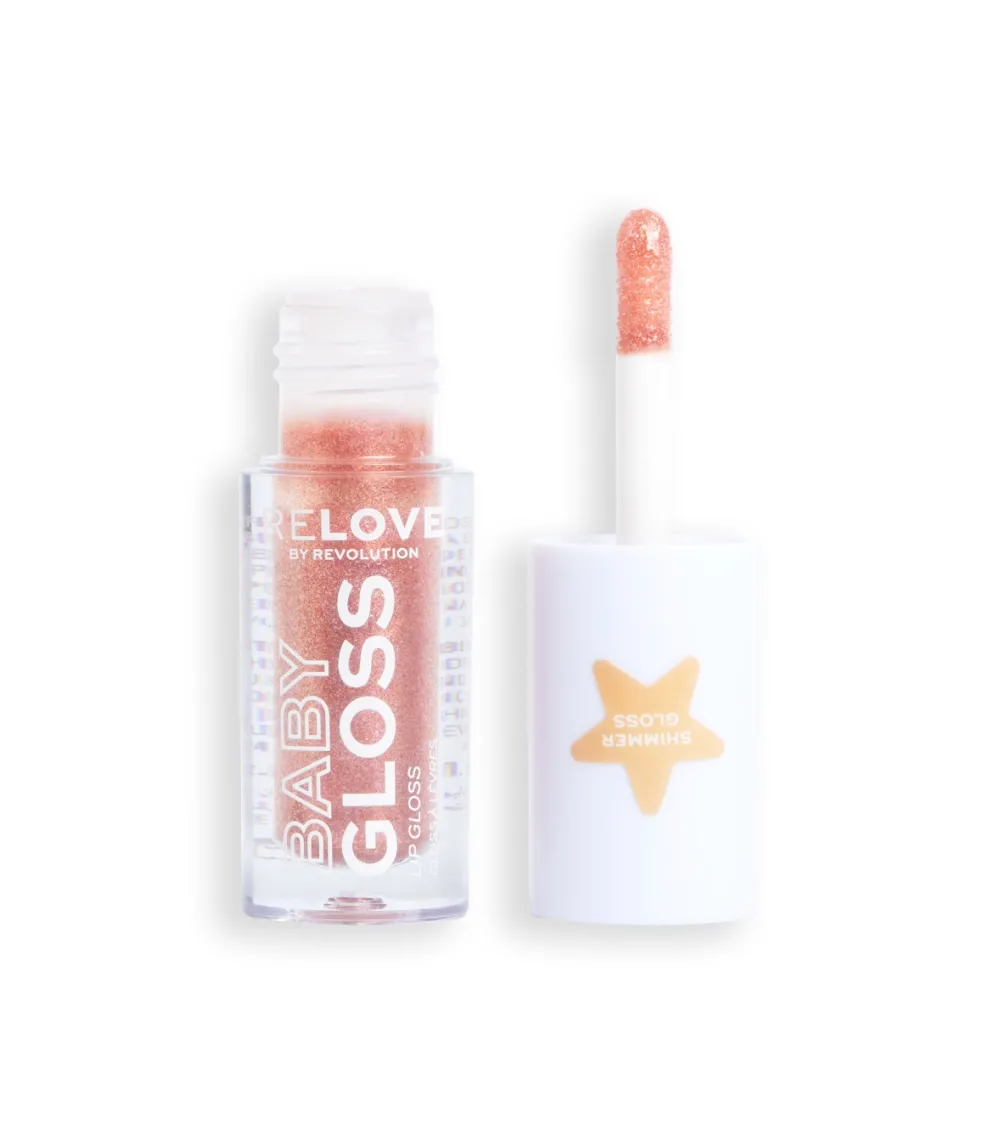 Brillo de labios Baby Gloss Shimmer - Pink Tulle>Revolution Relove Clearance