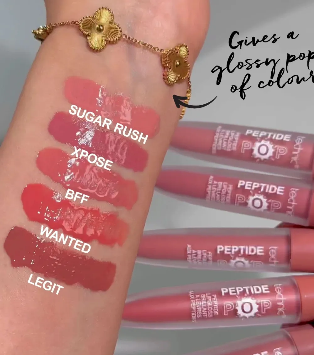 Brillo de labios con péptidos Peptide Pop - BFF>Technic Cosmetics Outlet