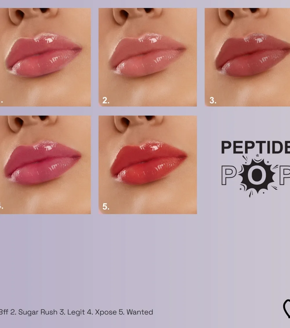 Brillo de labios con péptidos Peptide Pop - BFF>Technic Cosmetics Outlet