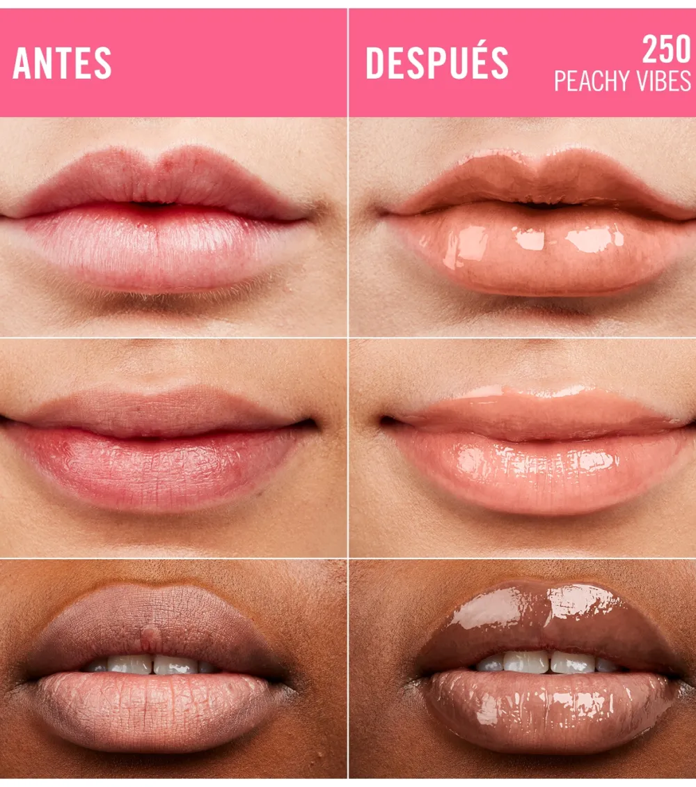 Brillo de labios Thrill Seeker - 250: Peach Vibes>Rimmel London Online