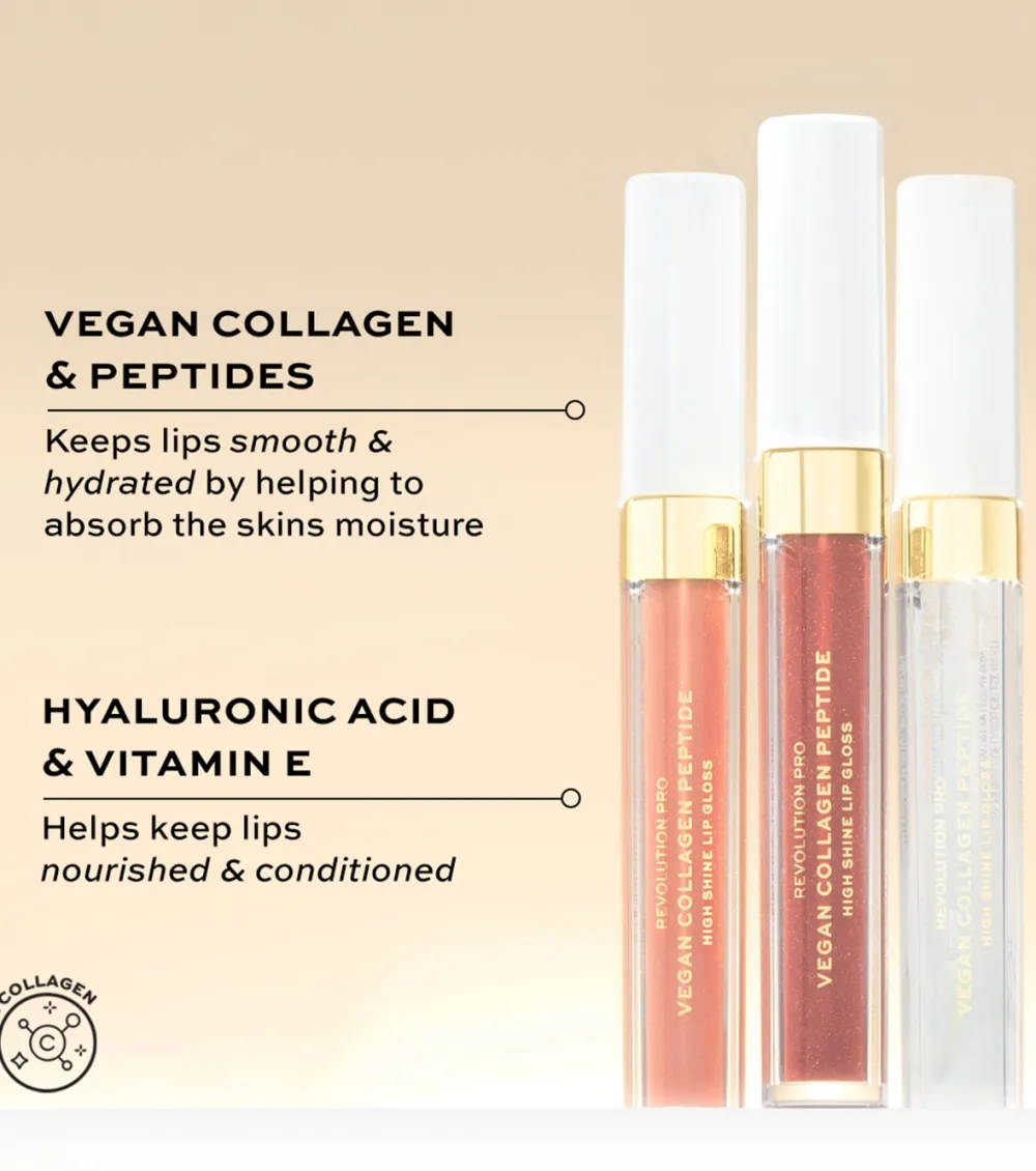 Brillo de labios Vegan Collagen Peptide - Mode>Revolution Pro Online