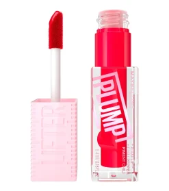 Brillo de labios voluminizador Lifter Plump - 004: Red Flag>Maybelline