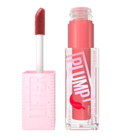 Brillo de labios voluminizador Lifter Plump - 005: Peach Fever>Maybelline Hot