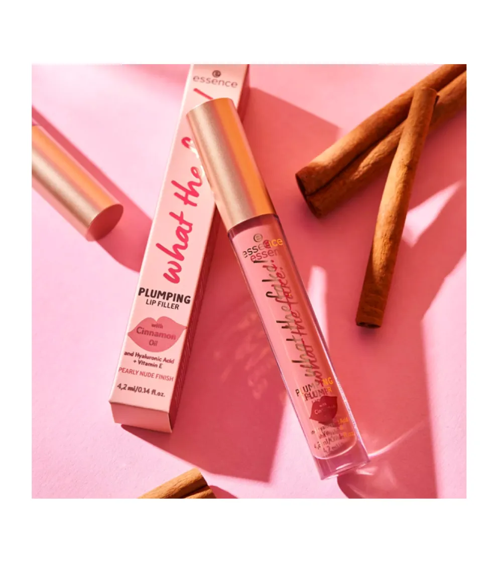 Brillo de labios voluminizador What The Fake! - 02: oh my nude!>essence Hot