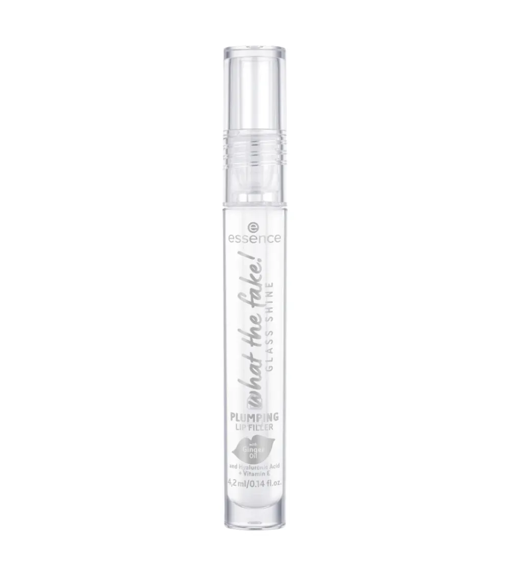 Brillo de labios voluminizador Glass Shine What The Fake! - 01: Oh So Glassy>essence