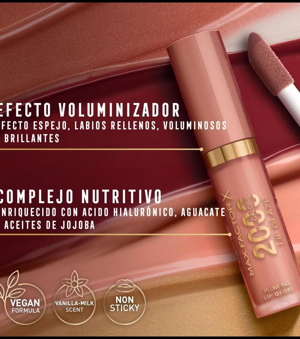 Brillo de labios voluminizador 2000 Calorie Lip Glaze - 150: Caramel Swish>Max Factor