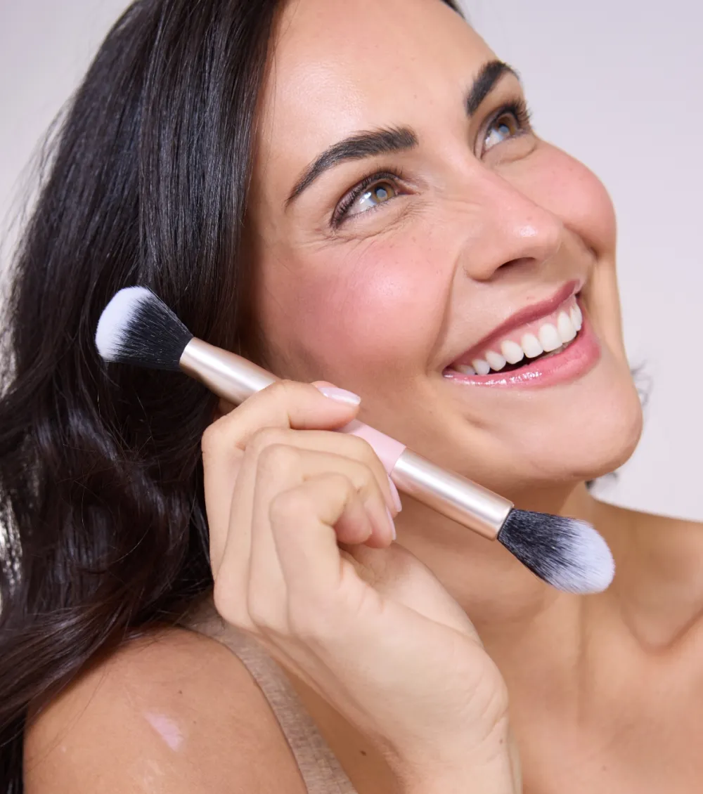 Brocha doble Soft Vegan Brush - MO. 05>Maria Orbai New