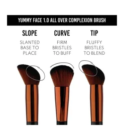 Brocha multiusos Yummy Face 1.0 All Over Complexion><noscript><img width=