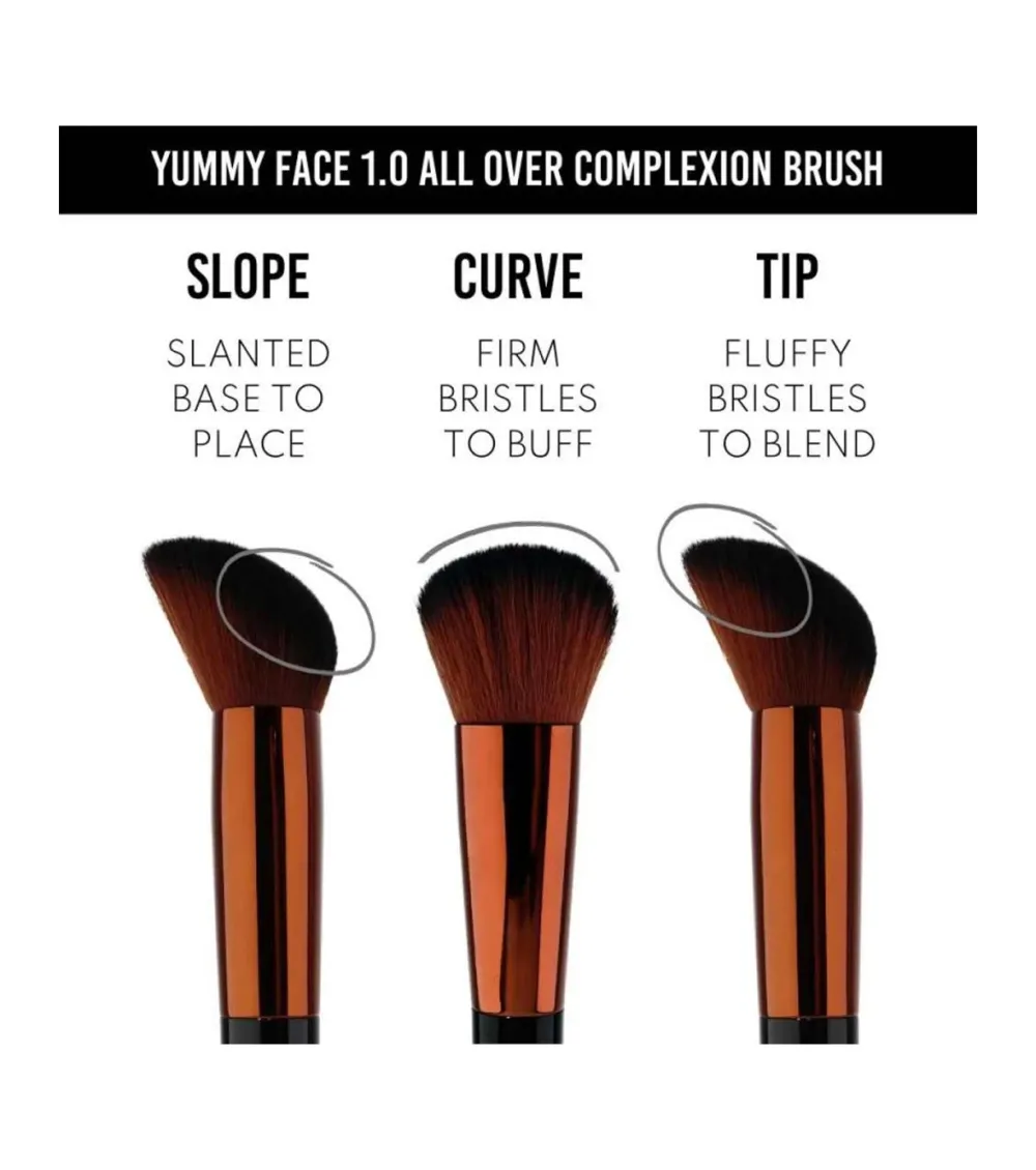 Brocha multiusos Yummy Face 1.0 All Over Complexion>Danessa Myricks New