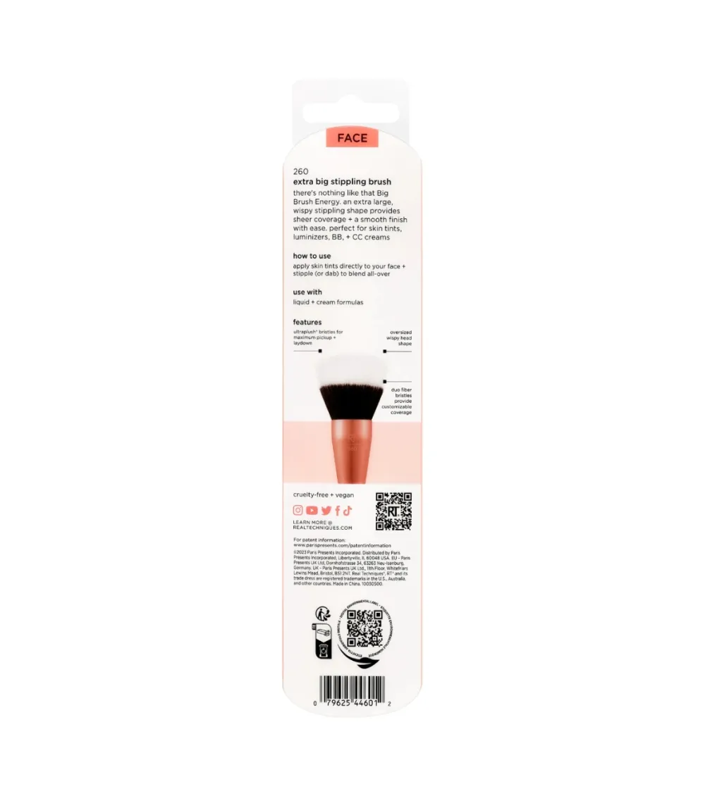 Brocha para base de maquillaje Extra Big Stippling Brush - 260>Real Techniques New