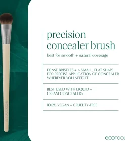 Brocha para corrector Precision Concealer Brush>Ecotools Hot