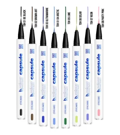 *Capsule* - Delineador de ojos líquido waterproof - 01: Be Black>7DAYS Sale