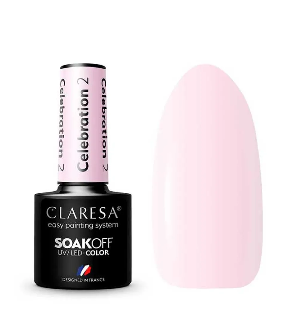 *Celebration* - Esmalte semipermanente Soak off - 02>Claresa Hot