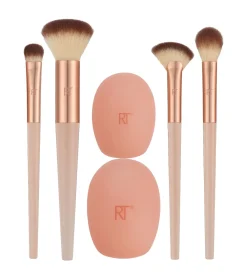 *Cherry On top* - Set de 4 brochas + 2 fundas de silicona>Real Techniques Online