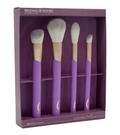 *Colección calma* - Set de brochas de rostro><noscript><img width=