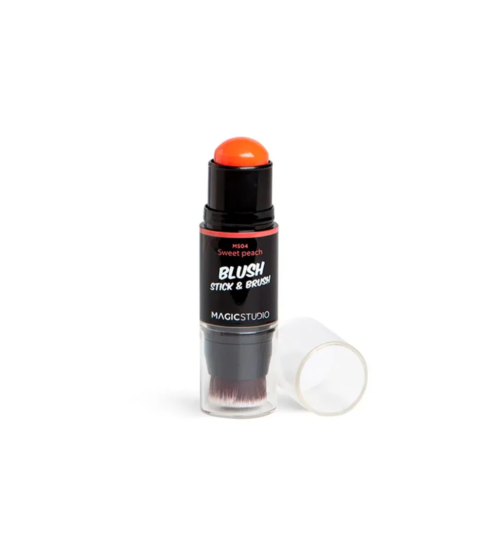 Colorete y labial en stick - MS04: Sweet Peach>Magic Studio Hot