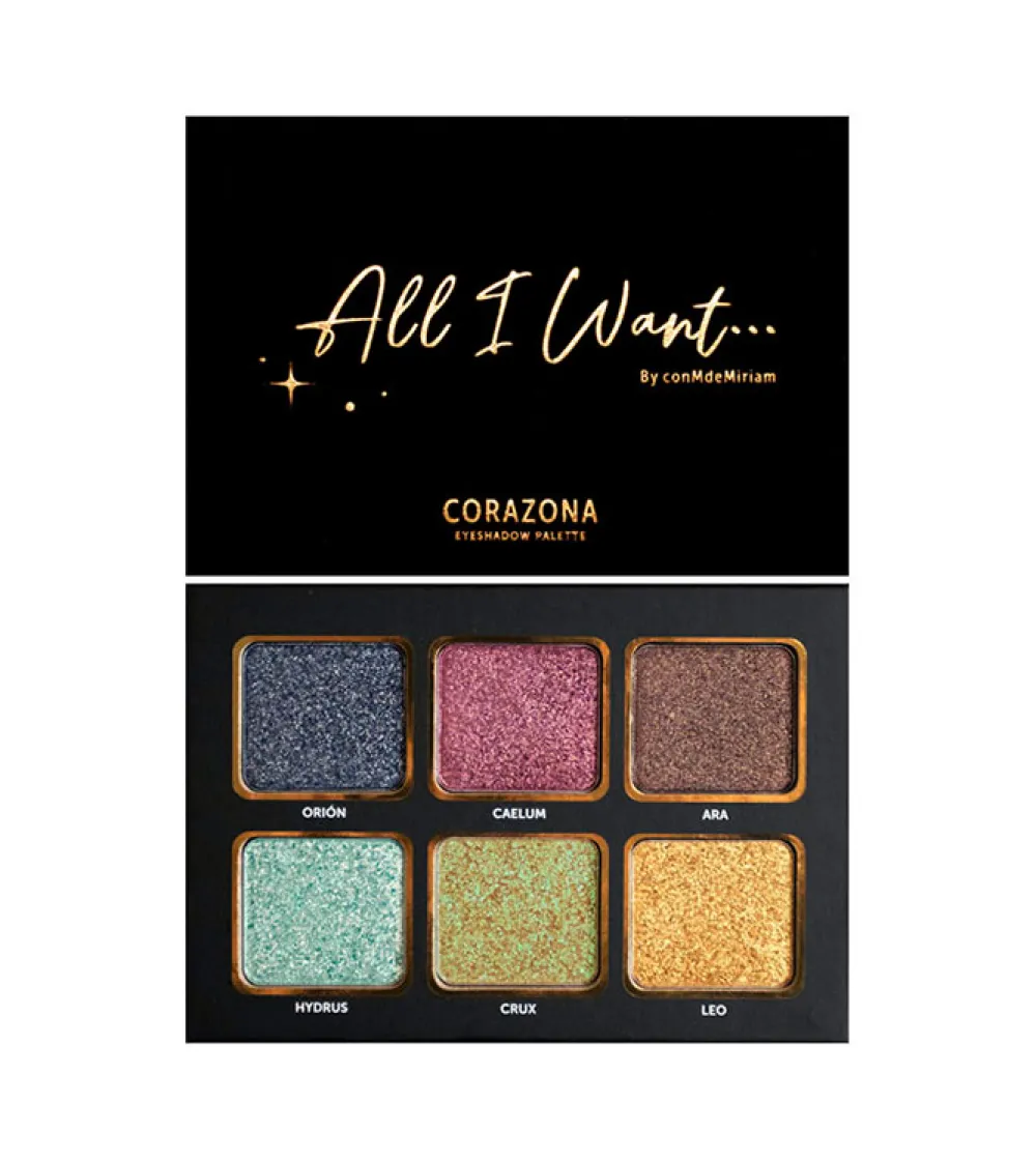 ConMdeMiriam Collection - Paleta de pigmentos prensados All I Want>CORAZONA