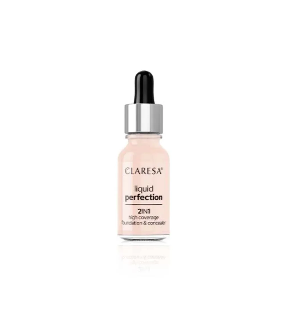 Corrector y base de maquillaje 2 en 1 - 101: Light>Claresa Clearance